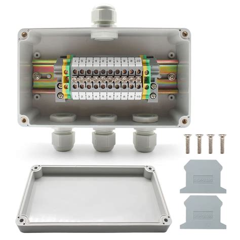 5 pair terminal junction box|terminal block in junction box.